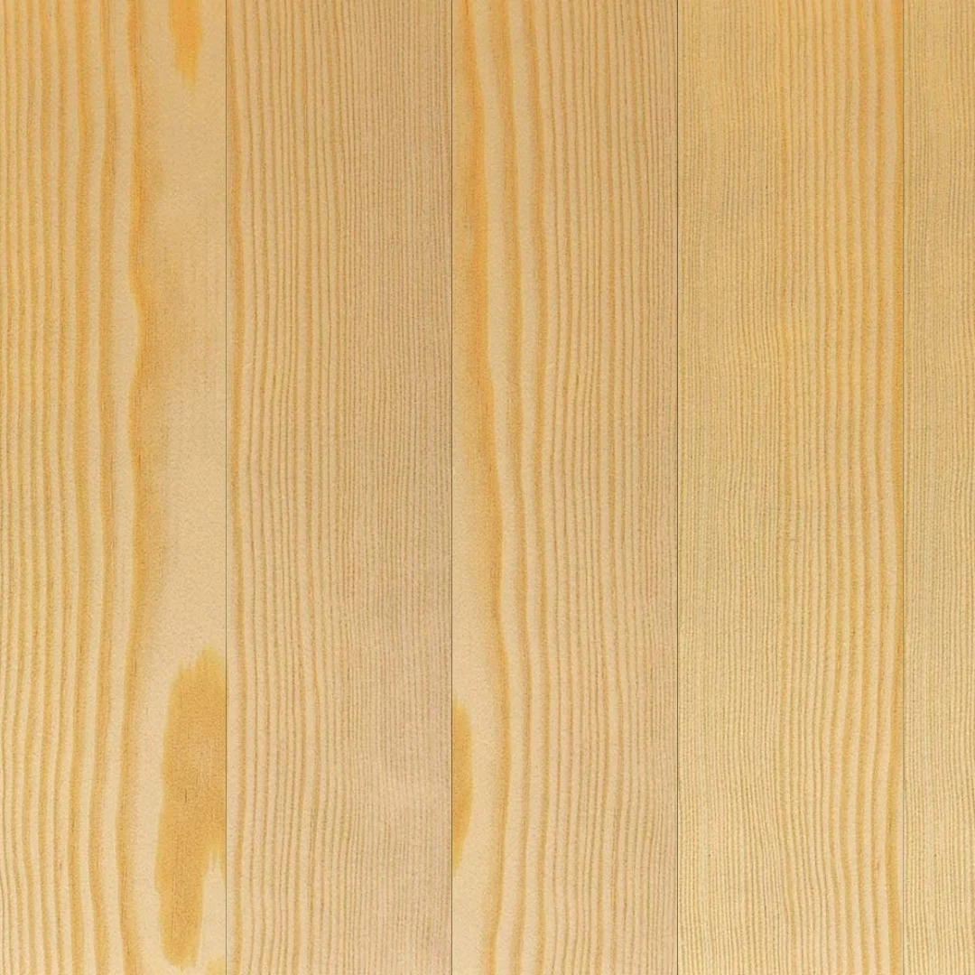 Detalle completo de la muestra de madera sólida Pino