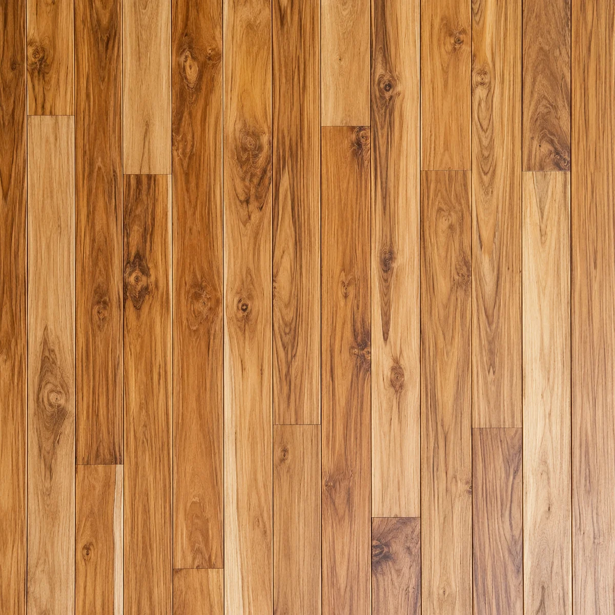 Detalle completo de la muestra de madera sólida Teka