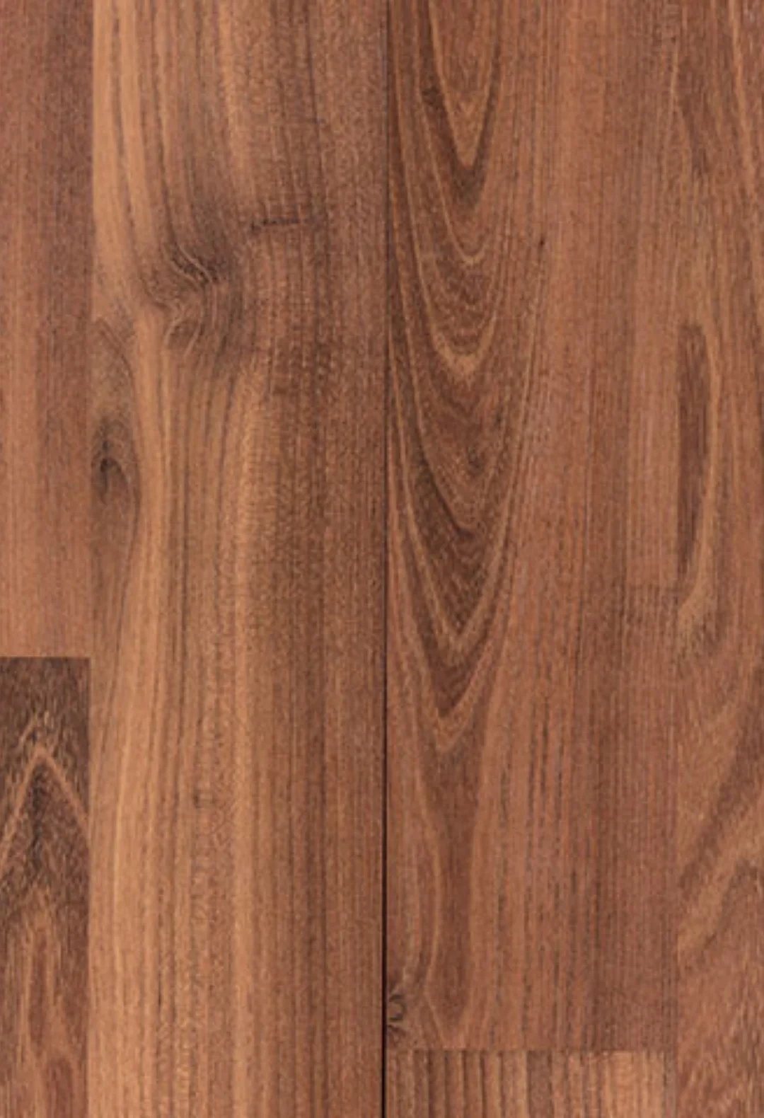 Muestra completa del laminado Nogal Americano de Serie Profesional de 7 mm