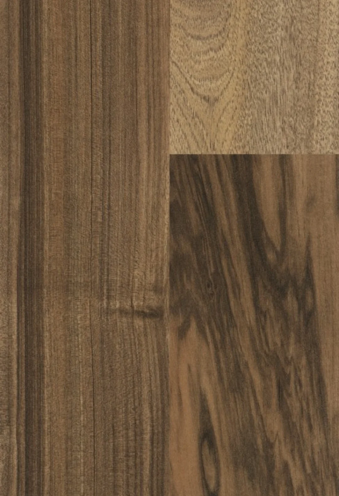 Muestra completa del laminado Nogal Australiano de Serie Profesional de 7 mm