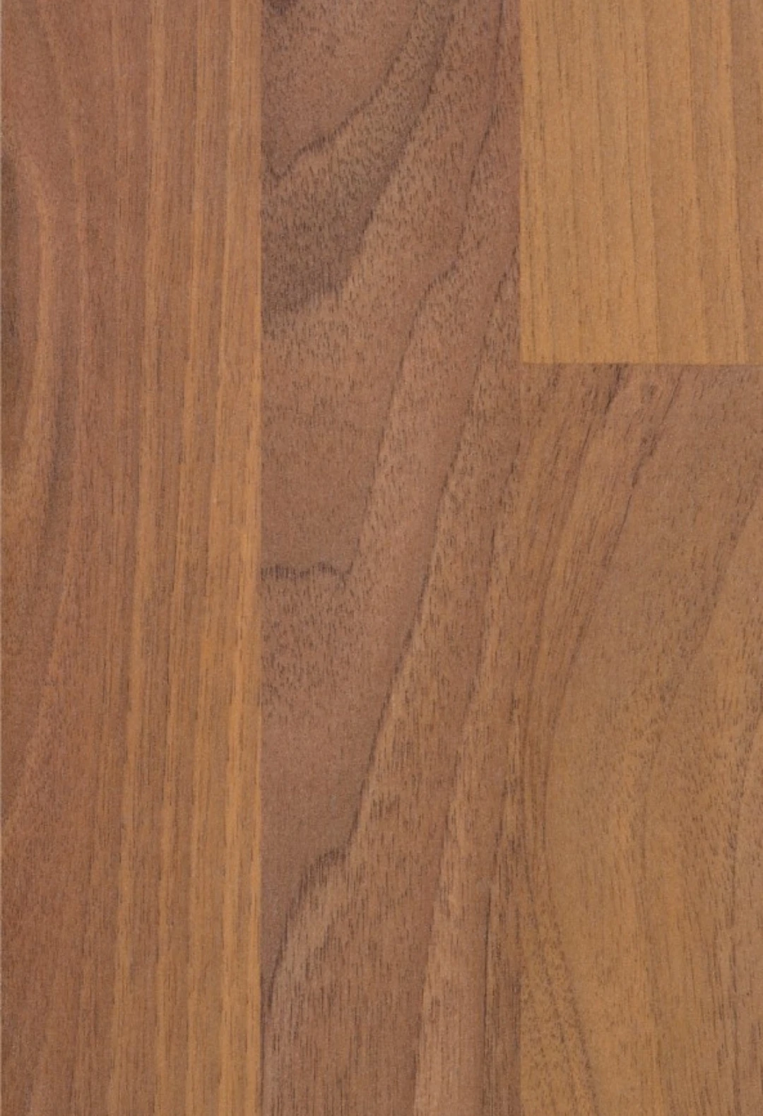 Piso laminado Nogal, Serie Profesional de 7 mm: café medio y tonos miel